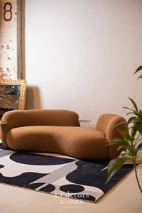 Cama de Salón Moderna Minimalista de Terciopelo Estilo Italiano, la Más Popular - Product Image 5