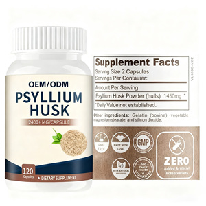 Capsules <span class=keywords><strong>de</strong></span> Psyllium <span class=keywords><strong>Bio</strong></span> : Complément <span class=keywords><strong>Alimentaire</strong></span> Antioxydant et Fibres <span class=keywords><strong>pour</strong></span> la Perte <span class=keywords><strong>de</strong></span> Poids chez l'Adulte – Fabricant OEM Marque Privée - Product Image 3