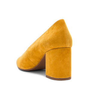 Newest Design Suede Bridal <strong>Shoes</strong> a High square Heels <strong>Ladies</strong> Women's High Heel Pumps <strong>Shoes</strong> Stilettos <strong>Closed</strong> Pointed Toe slip on - Product Image 2