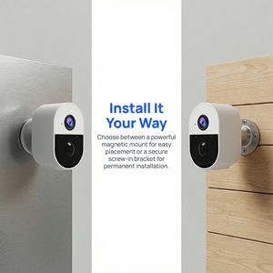 Cámara con Reflector y Batería 4G de 3MP, Personalizada de Fábrica, Alarma PIR, Larga Duración de Batería, Compatible con <span class=keywords><strong>Google</strong></span> Home y Alexa, Precio Económico - Product Image 3