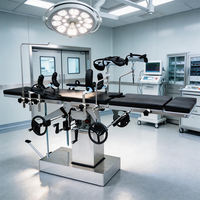 Camas Quirúrgicas Hidráulicas Manuales para Hospitales, Mesas Ginecológicas de Acero y Metal, Equipo Médico