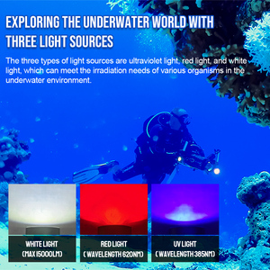 Linterna de Buceo LED TrustFire DF90 15000LM Subacuática 70m Equipo de Buceo Lámpara de Antorcha para Buceador - Product Image 2