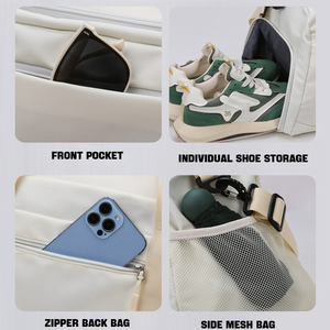 Gran capacidad impermeable Nylon FIN <span class=keywords><strong>DE</strong></span> SEMANA gimnasio Yoga entrenamiento deportes bolsa <span class=keywords><strong>mujer</strong></span> viaje bolsa FIN <span class=keywords><strong>DE</strong></span> SEMANA durante la noche bolsa <span class=keywords><strong>de</strong></span> lona - Product Image 5
