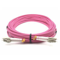 Kabel Patch Fiber Optik NX CORE 1M LC LC 100/40/10Gb SFP Transceiver 50/125m LSZH OM4 untuk Jaringan/Data Perusahaan