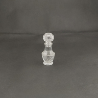 Bouteille en verre pour whisky ou vin de 50 ml avec couvercle en verre scellé, sans danger pour les aliments, compatible lave-vaisselle et micro-ondes, pour carafe Globe