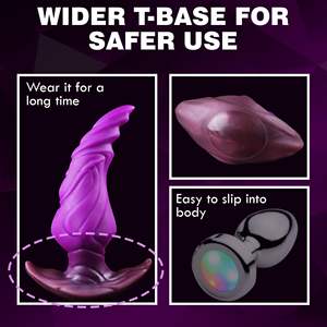 Tapón Anal impermeable de silicona grande, masajeador de próstata enorme, portátil, gigante, fantasía, suave, Camilla Anal, entrenador, hombres, mujeres, pareja - Product Image 6