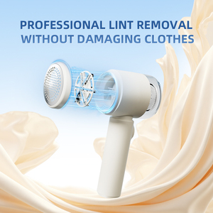 새로운 맞춤 제작 스테인리스 스틸 칼날 휴대용 의류 충전식 미니 패브릭 쉐이버 보풀 제거기 LED 디스플레이 - Product Image 6