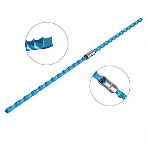 อะไหล่เครื่องตัดหญ้าอัตโนมัติ รุ่น F016800182 แพ็ค 100 ชิ้น สายเอ็นตัดหญ้า A6487 สำหรับเครื่องตัดหญ้าแบบสปูล  ขนาด 3.5 มม. ยาว 31 ซม. สีฟ้า รุ่น GL680 685 690 - Product Image 4