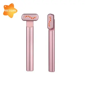 USB נטענת Ems Led עין עיסוי יופי שרביט פנים מיצוק מכשיר עין הרמת טיפוח יופי מכשיר