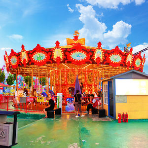 子供向け人気ブランドプロモーションのための漫画キャラクター公認の回転木馬 - Product Image 2