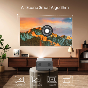Proyector Inteligente Nativo 4k Android CRE U1 para Cine en Casa, Oficinas y Campamentos al Aire Libre - Product Image 3