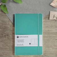 Bloc-notes en cuir écologique A5 personnalisé AI-MICH, impression sérigraphique, gravure laser, promotionnel, doux, vente en gros