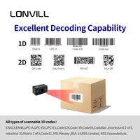Petit lecteur de codes QR CMOS personnalisé Lecteur de codes-barres compact intégré au moteur