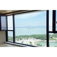 Ventana Corredera con Marco de Aleación de Aluminio con Diseño Moderno para Uso en Villas, Función a Prueba de Viento, Garantía de 5 Años
