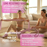 Özel Logo Çevre Dostu Pilates Seti OEM Ev Spor Salonu Fitness Ekipmanları Ayak Bileği Ağırlıkları Dambıl Direnç Bantları