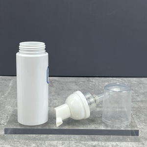 Stock 50ml Empty Facial Foaming White Plastic Lash Shampoo <b>Bottles</b> Eyelash Extension Soap Foam <b>Pump</b> Cleanser Foam <b>Bottle</b> - Product Image 3