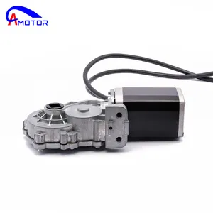 Bulk Order Discounts Low Price ODM OEM Agricultural 12V Permanent Magnet DC Carbon Brush Worm Gear Motor For Agricultural Seeder