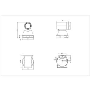 FEELWORLD 4K12X 4K Caméra PTZ avec AI Suivi Automatique Zoom Optique 12X HDMI USB3.0 Flux IP pour l'Éducation Cours en Ligne - Product Image 6