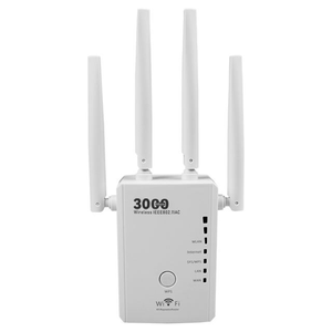 Extensor <span class=keywords><strong>Wifi</strong></span> de 3000Mbps, amplificador de RF de alta potencia, amplificador de largo alcance de doble banda, conexión ultraestable, fácil configuración - Product Image 3