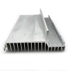 Aluminum Extruded Products Factory Custom 6000 Series Aluminum Extrusion Heatsink With Anodizing