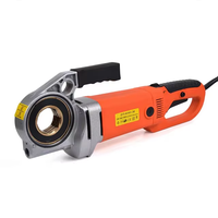 Machine de filetage électrique portable 2300w tête de matrice automatique pour plaque de charnière et outil de poche de filetage de tuyau galvanisé