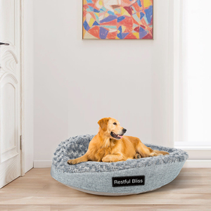 2025 di vendita calda di lusso cassa per uova impermeabile Memory Foam ortopedico rimovibile con copertura lavabile cuccia per animali domestici - Product Image 1