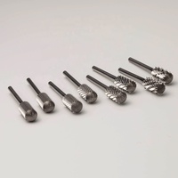 Fraise à ongles électrique professionnelle en carbure de tungstène, à tête ronde lisse, pour élimination de gel, avec corps de 6,6 mm, compatible 2XC 3XC 4XC 5XC