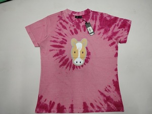 Camiseta de algodón estampada para niñas con parche de corazón, camiseta informal de manga corta para niños, ropa suave y cómoda para uso diario - Product Image 2