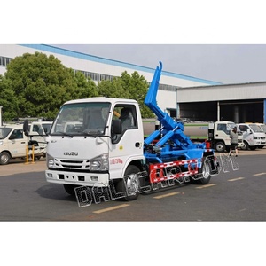 Low Price 1SUZU Hook Arm <strong>Garbage</strong> <strong>Truck</strong> 4X2 Mini Hook Lift <strong>Garbage</strong> <strong>Truck</strong> for Sale - Product Image 4