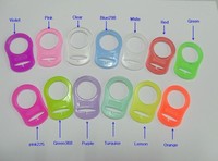 Anneau adaptateur en silicone de qualité alimentaire CUTEN pour sucette et attache-tétine pour bébé