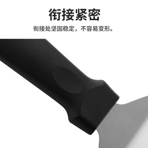 Cheese Spatula Stainless Steel Triangular Non Slip Handle Baking Cooking Pizza Tool - Product Image 4