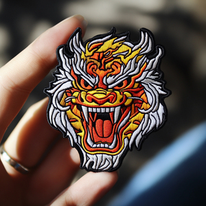 <strong>Custom</strong> 100% <strong>Embroidered</strong> Felt Resin Iron-On <strong>Patches</strong> for Clothing and Hats - Product Image 3