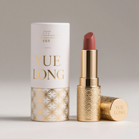 Boîtes personnalisées pour rouges à lèvres, étuis en carton haut de gamme, cosmétiques de luxe, maquillage, rouge à lèvres mat rouge, tube en papier