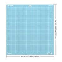 Tapis de coupe artisanal en vinyle, 12x12, 1 pièce par sac, Flexible, auto-guérison, pour Cricut Air Maker, Silhouette Cameo, traceur de coupe