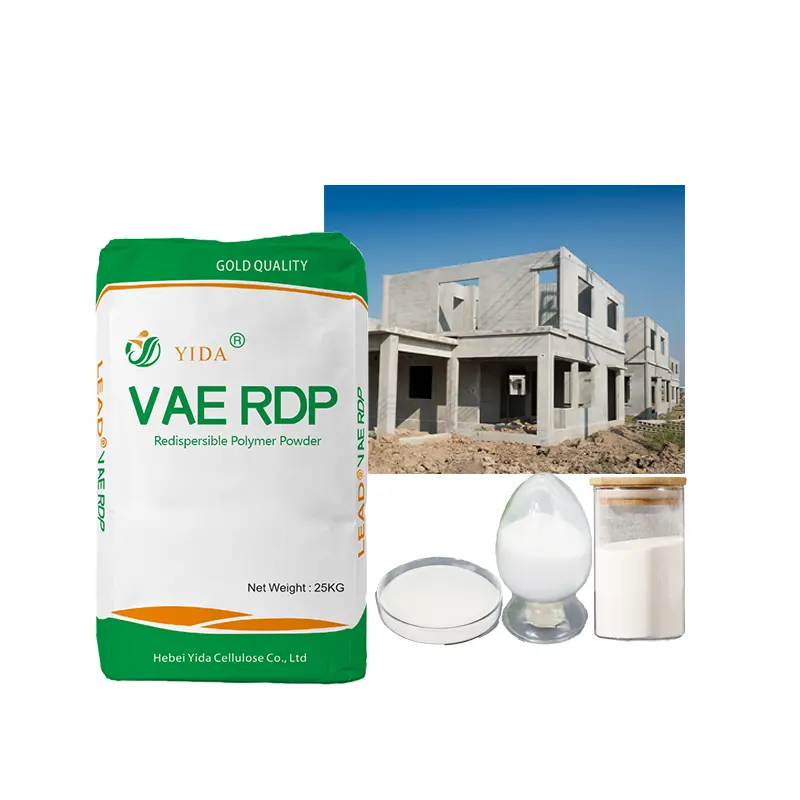 Hot sale redispersible polymer powder vae/rdp VAE powder used in cement tile adhesive EIFS with excellent adhesion