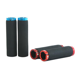 Poignées de guidon de vélo 25,4 mm en mousse antidérapante, couvre-guidon de VTT avec pince de verrouillage pour VTT - Product Image 2