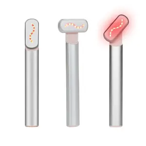 New 4-in-1 Red Light Therapy Device For Eye Face Neck Advanced Skincare Tool To Lift Firm Skin Anti Aging Tighten Skin Wand