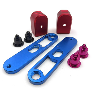 Pièces en aluminium usinées sur commande par CNC, composants métalliques de précision anodisés pour applications industrielles - Product Image 4