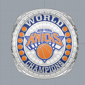 Nouvelle Collection 2026 – Bague de Champion Personnalisée <span class=keywords><strong>New</strong></span> <span class=keywords><strong>York</strong></span> Knicks en Alliage Plaqué Or 14K avec Strass en Cristal – Cadeau Anniversaire pour Fan de Sport - Product Image 2