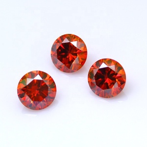 Yishengジュエリー卸売8mmラウンドカットルースピンク<span class=keywords><strong>Moissanite</strong></span> (D E F VVS1) ジュエリー作り用GRA証明書付き - Product Image 3