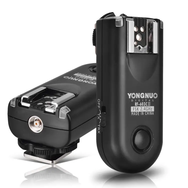 Yongnuo RF-603 N II N3 Déclencheur radio flash sans fil pour D600 D7100 D7000