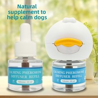 Diffuseur apaisant pour chiens et chats, silencieux, écologique, chauffant électriquement, anti-stress estival, spray apaisant aux phéromones pour animaux de compagnie