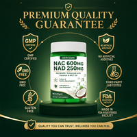Fabricant OEM/ODM NAC 600mg NAD+ Qualité Alimentaire 90 Gélules Souples pour Femmes et Hommes – Supplément de N-Acétylcystéine pour Soutien Antioxydant – Marque Privée