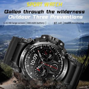 LC16 Smart Watch IP68 Wasserdichter 1,32-Zoll-Touchscreen-Herzfrequenzmesser Outdoor Sport Fitness Tracker Smartwatch für Männer - Product Image 3