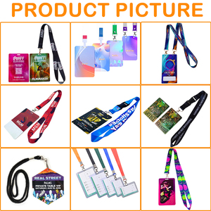 Vente en gros VIP Event backstage pass lanière personnalisée Print name stand lanière active - Product Image 4