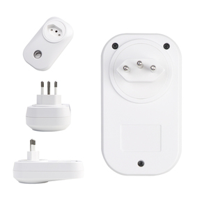 Custom Cheap Low Price Wifi Plug Socket Brazilian Standard Flame Retardant Pc Plastic Power <b>Smart</b> Socket Enclosure - Product Image 1