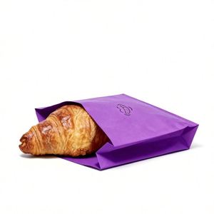<b>White</b> Brown Kraft Food-Grade Greaseproof Waterproof Laminated Eco-Friendly Biodegradable Stand-Up <b>Paper</b> <b>Bags</b> - Product Image 2