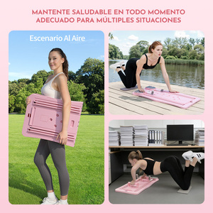 Planche de Pilates portable et pliable en stock en Espagne – Équipement de gym à domicile pour l'entraînement du tronc, alternative au tapis d'exercice - Product Image 5