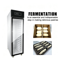 Armoire de Fermentation Automatique à 16 Plateaux par Pulvérisation 220V 1.66KW, Équipement de Boulangerie et de Restaurant pour la Fermentation de la Pâte