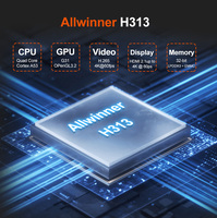 XS97 Android 10.0 Quad Core TV Stick 4K 60fps Allwinner H313 Mali G311 con Asistente Integrado